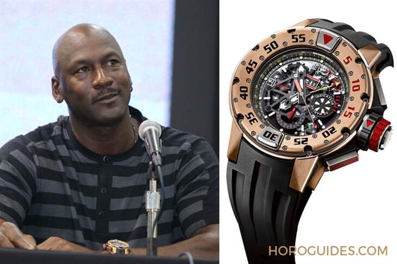 ROLEX - [名人表盒] 回憶人生的感人時(shí)刻，Michael Jordan戴了Roger Dubuis Excalibur Spider Pirelli