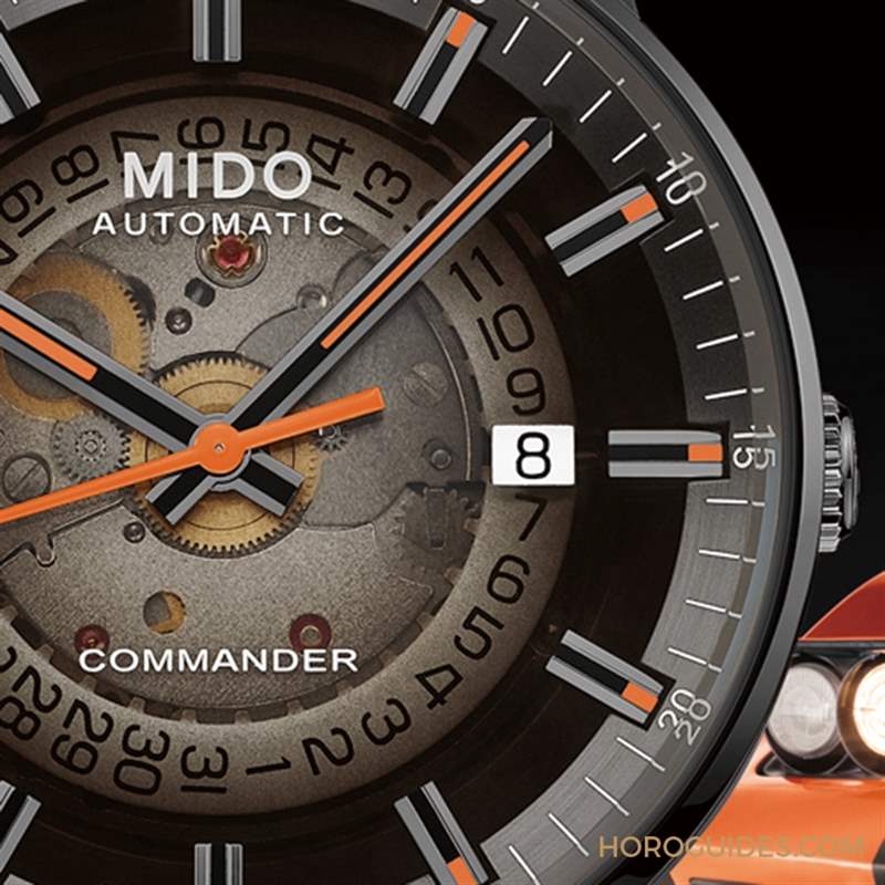 MIDO - 機械美學的前衛之作｜MIDO Commander Gradient漸層80小時腕表