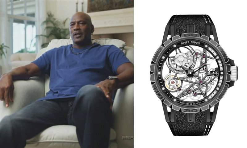[名人表盒] 回憶人生的感人時(shí)刻，Michael Jordan戴了Roger Dubuis Excalibur Spider Pirelli
