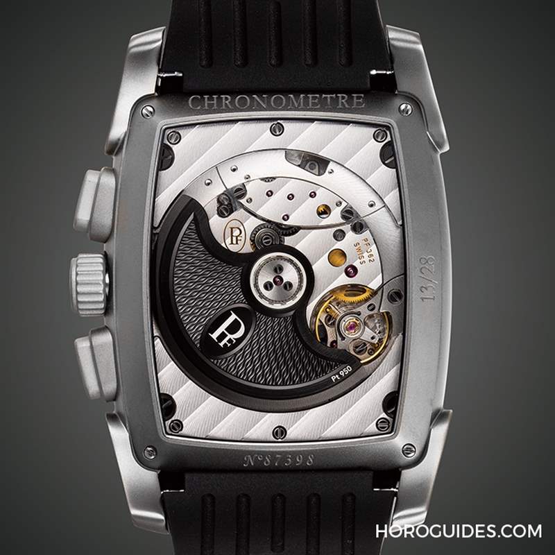 PARMIGIANI FLEURIER - 少見酒桶形計(jì)時(shí)機(jī)芯｜PARMIGIANI FLEURIER Kalpa鈦金屬計(jì)時(shí)碼表