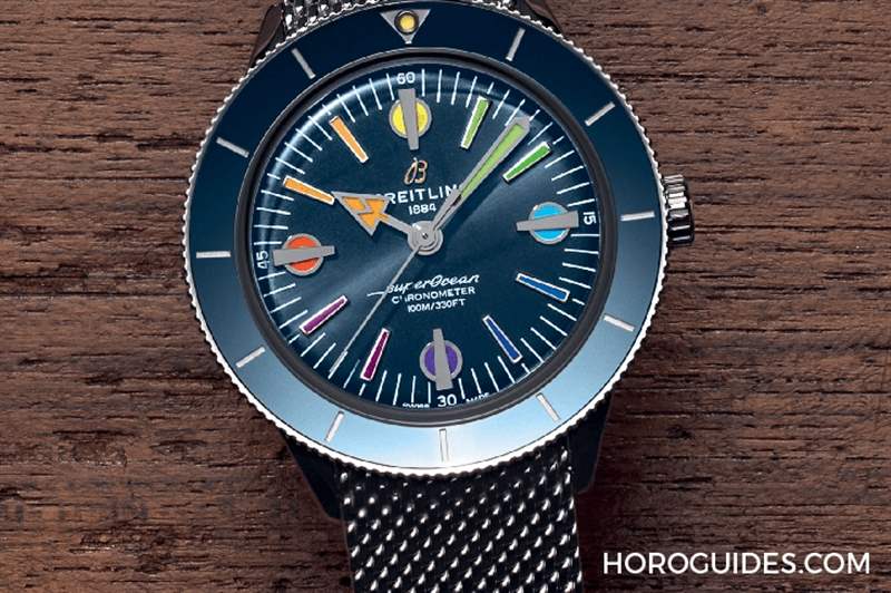 BREITLING - 點亮彩虹，向抗疫醫(yī)護英雄致敬｜百年靈Superocean Heritage  '57 限量版II