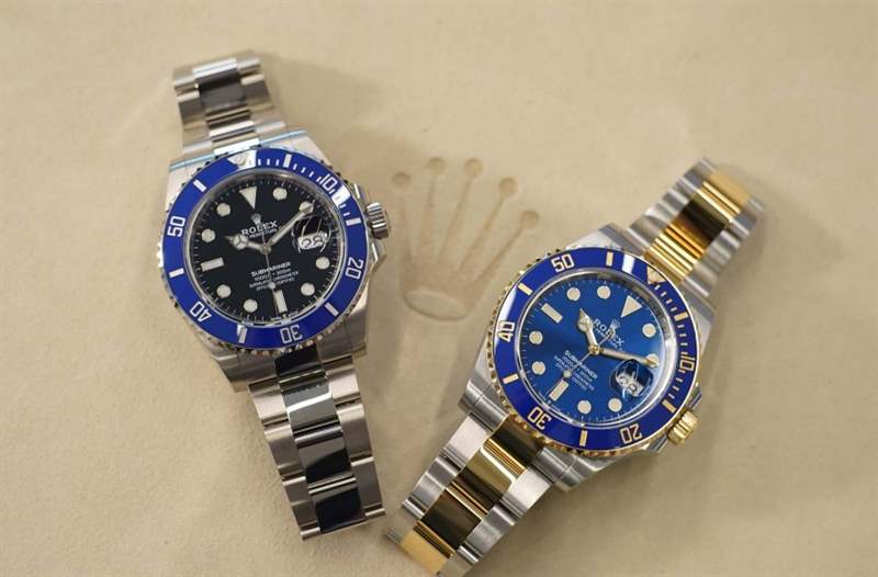 Rolex除了推出極有新鮮感的藍(lán)圈黑面Submariner Date之外，亦將既有的金鋼款式Ref. 116613