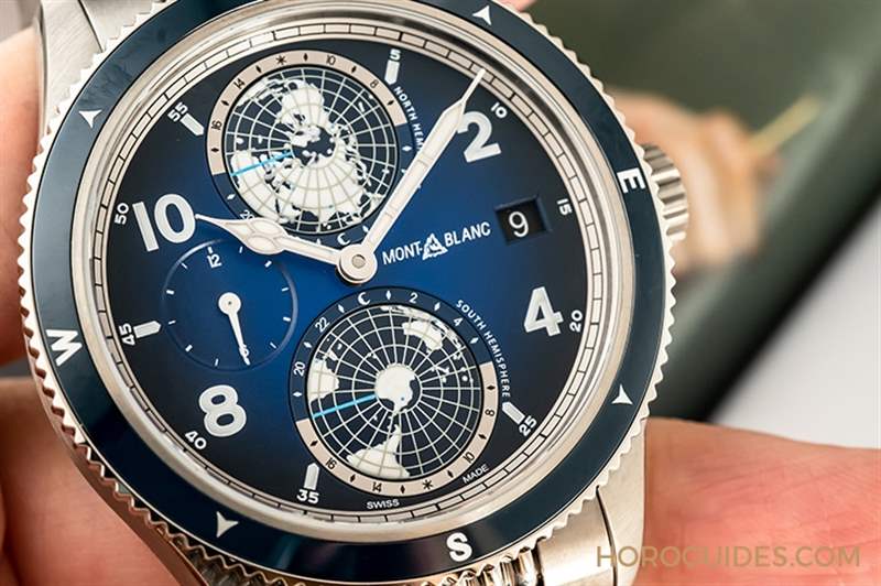 MONTBLANC - 冷光、冰藍與專業：風格型男工具表三大標配｜萬寶龍1858 Geosphere腕表