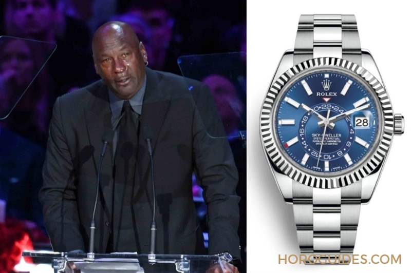 ROLEX - [名人表盒] 回憶人生的感人時(shí)刻，Michael Jordan戴了Roger Dubuis Excalibur Spider Pirelli