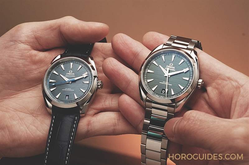 OMEGA - OMEGA海馬系列Aqua Terra綠色面盤新登場