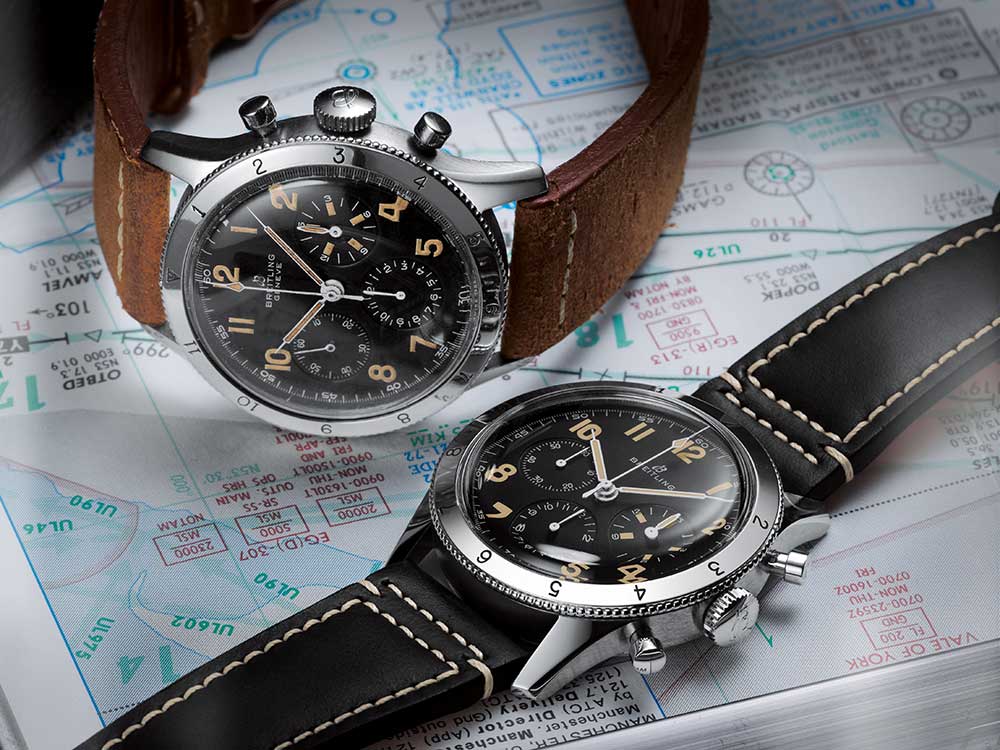 百年靈 avi ref 765 1953 年再版 鋼和鉑金