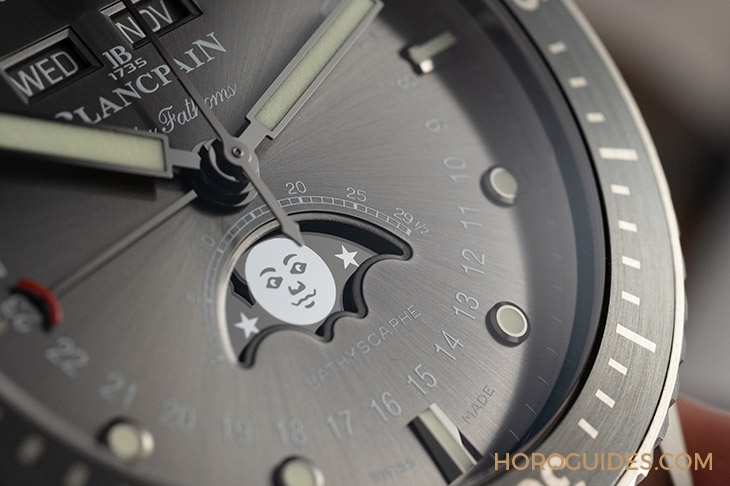 BLANCPAIN - 允文允武的進(jìn)階潛水表：Blancpain五十噚深潛器全日歷月相腕表