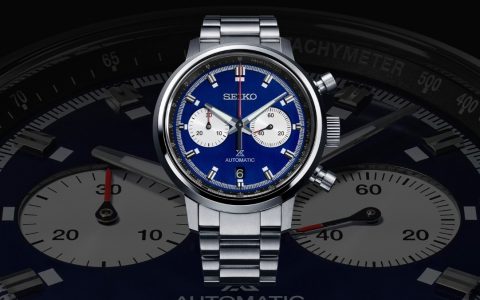SEIKO Speedtimer計時碼表深藍面盤致敬精準歷史