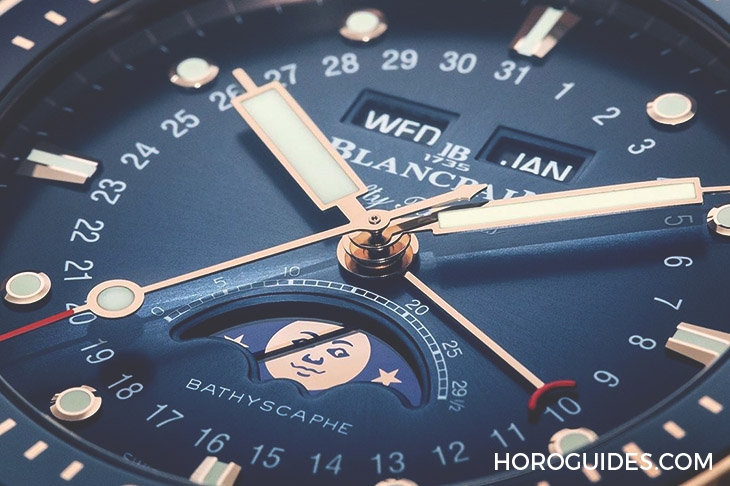 BLANCPAIN - 允文允武的進(jìn)階潛水表：Blancpain五十噚深潛器全日歷月相腕表