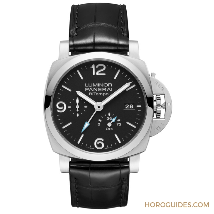 OFFICINE PANERAI - Panerai首次出現(xiàn)「BiTempo」字樣｜Panerai Luminor BiTempo PAM01360、PAM01361