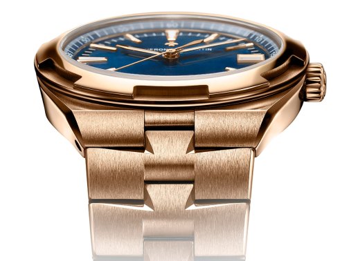 江詩丹頓Overseas系列玫瑰金41毫米Calibre 5100機芯