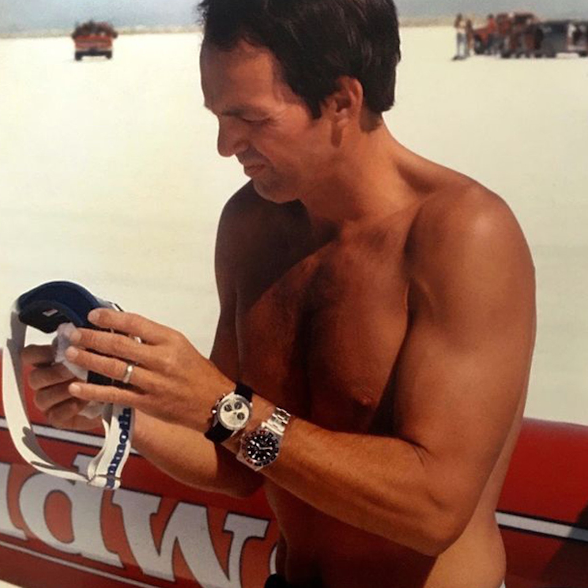 保羅紐曼贈替身好友兩枚勞力士拍賣紀念破地上音速紀錄