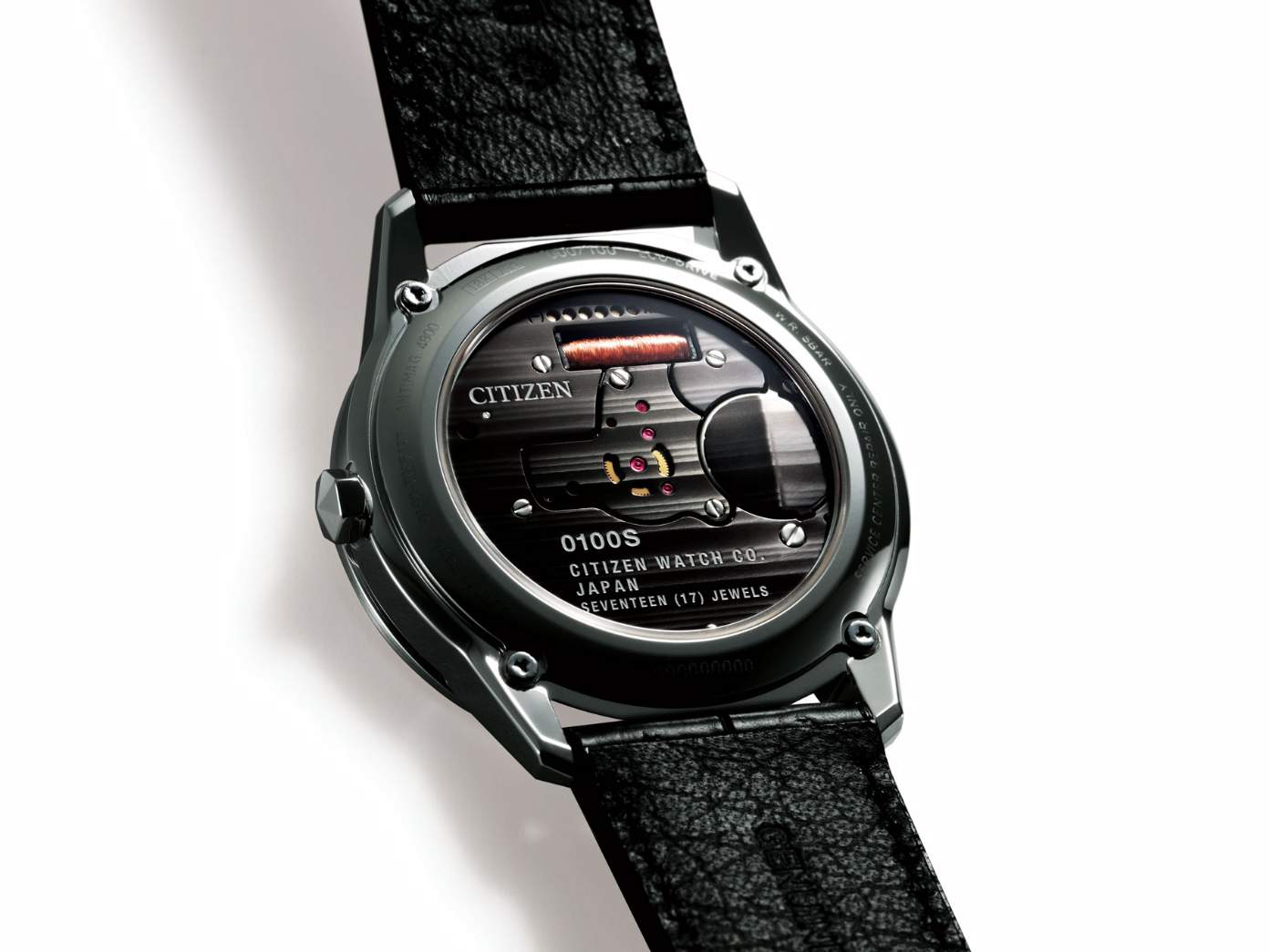 西鐵城限量版石英腕表0100時(shí)差每年精確到±1秒！