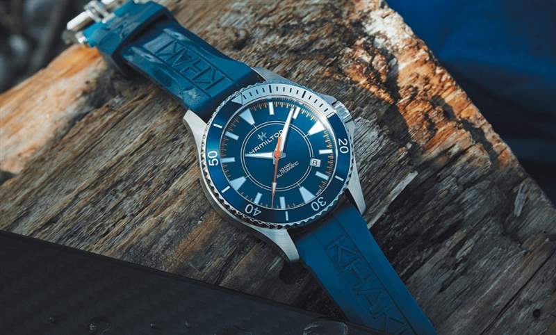 以無碳高速艇為靈感，Hamilton卡其海軍系列Scuba腕表特別版?