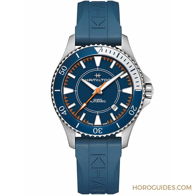 HAMILTON - 以無碳高速艇為靈感，Hamilton卡其海軍系列Scuba腕表特別版?