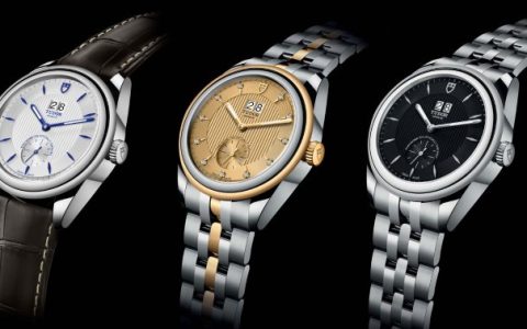 帝舵雙歷款大日期功能腕表