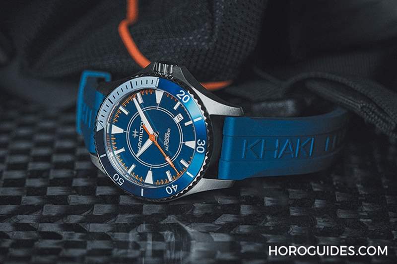 HAMILTON - 以無碳高速艇為靈感，Hamilton卡其海軍系列Scuba腕表特別版?