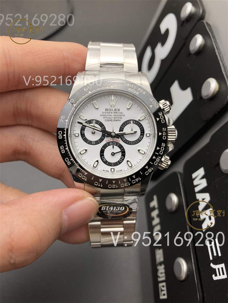 BT廠迪通拿-BT廠勞力士迪通拿4130機芯復(fù)刻表做工評測