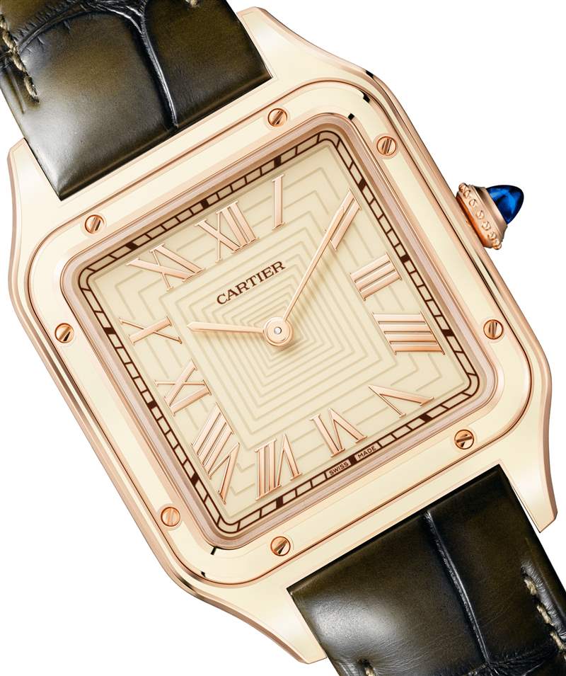 動手實(shí)踐：帶有新漆面表圈的卡地亞 Santos-Dumont 手表