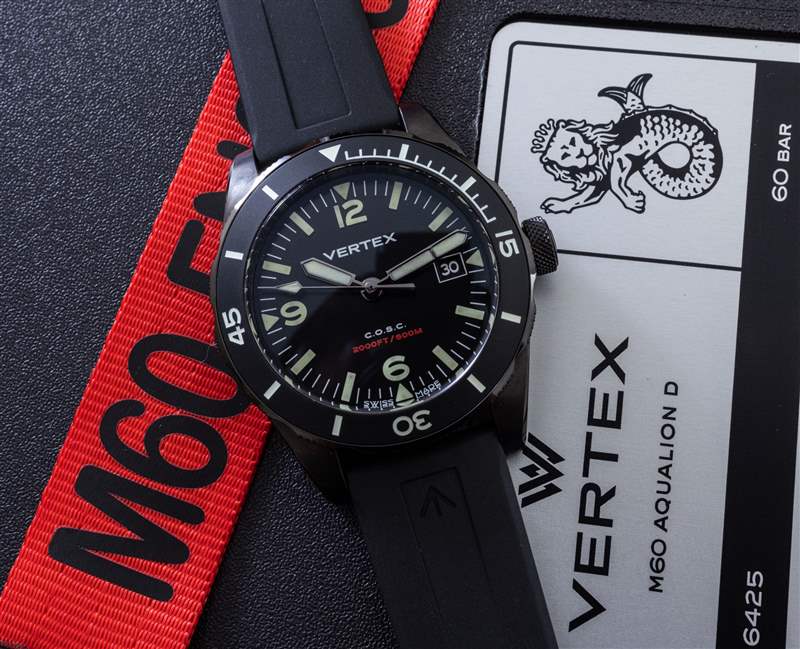 觀看評論：Vertex M60 AquaLion ISO 認(rèn)證潛水員