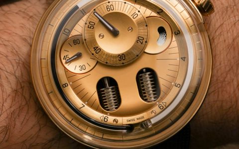 HYT H0 2N 黃金手表動(dòng)手