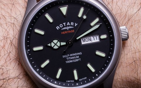 旋轉遺產鈦自動 GS05249/04 手表評論