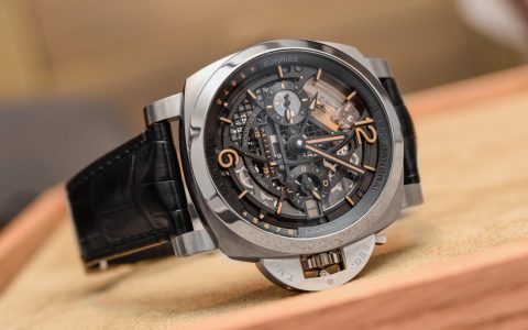 沛納海 L'Astronomo Luminor 1950 Tourbillon Moon Phases Equation Of Time GMT PAM00920 Hands-On