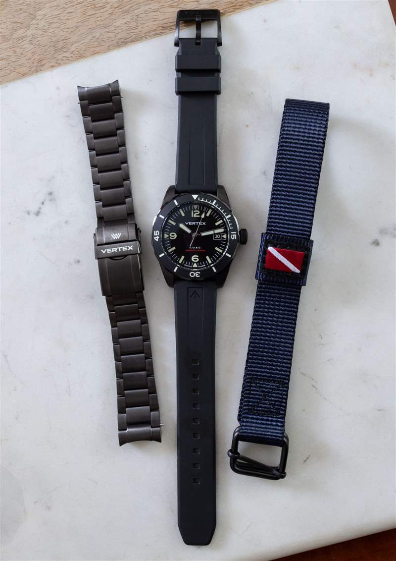 觀看評論：Vertex M60 AquaLion ISO 認(rèn)證潛水員