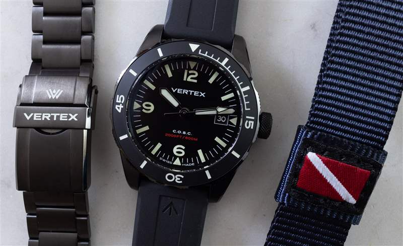 觀看評論：Vertex M60 AquaLion ISO 認(rèn)證潛水員