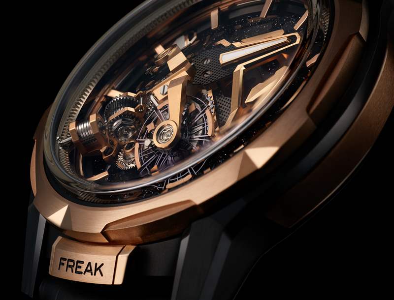 Ulysse Nardin Freak S 自動腕表帶雙 DiamonSil 調(diào)節(jié)系統(tǒng)