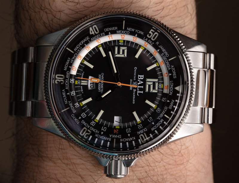 觀看評(píng)論：Ball Engineer Master II Diver Worldtime（2020 版）