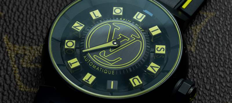 動(dòng)手首秀：路易威登 Tambour Spin Time 空氣量子腕表