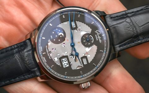 格拉蘇蒂原創 Senator Excellence 萬年歷“鏤空”腕表