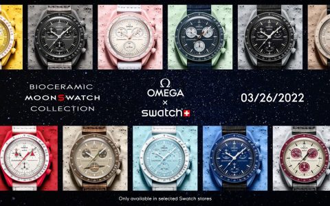 歐米茄 X Swatch Bioceramic MoonSwatch 超霸腕表