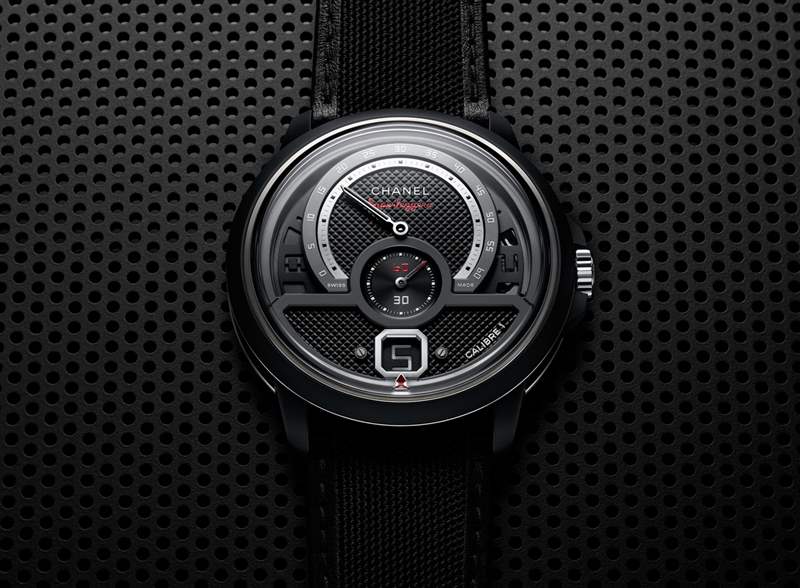 香奈兒 Monsieur Superleggera 版腕表——汽車運動與巴黎精致相得益彰