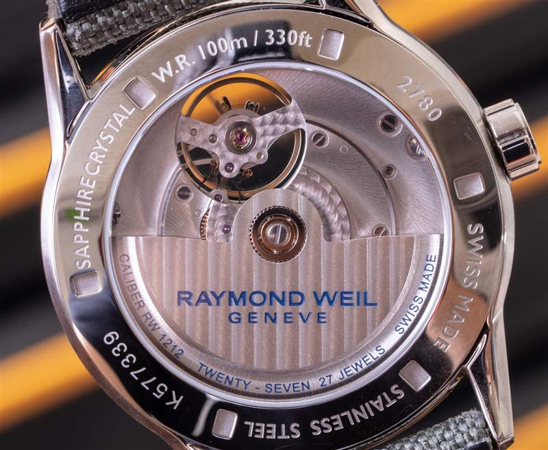觀看評論：Raymond Weil 自由職業者 RW1212