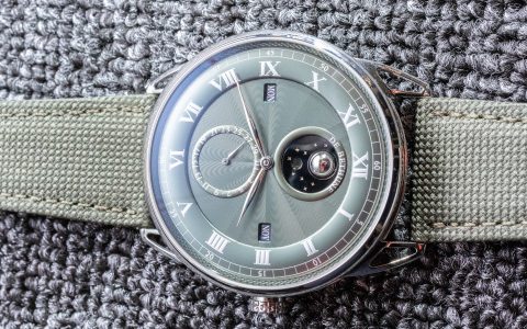 動(dòng)手操作：De Bethune DB25 萬年歷綠色手表