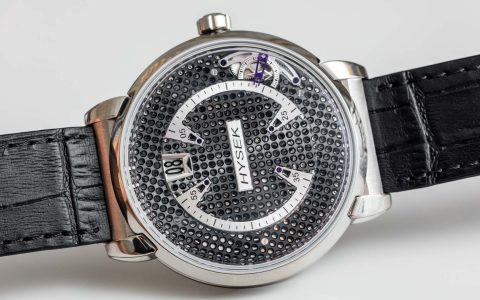 Hysek IO 雙軌道手表動手