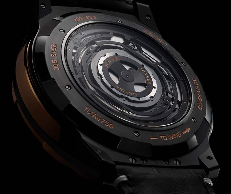 Ulysse Nardin Freak S 自動腕表帶雙 DiamonSil 調(diào)節(jié)系統(tǒng)