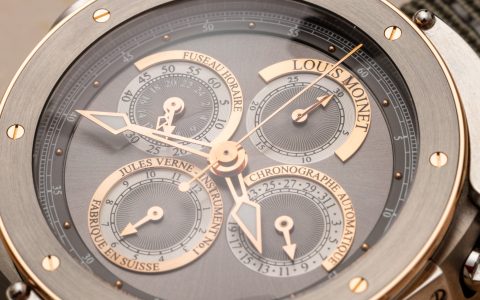 不再制造：Louis Moinet Jules Verne 儀器手表