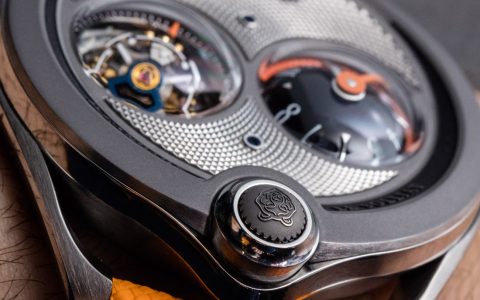 David Candaux DC 6 Solstice Titanium Half Hunter 1740 Watch Hands-On