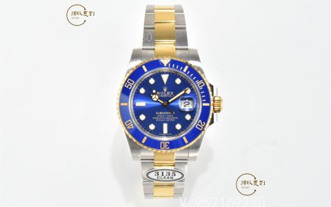 怎么快速分辨C廠clean廠勞力士間金藍(lán)水鬼復(fù)刻表