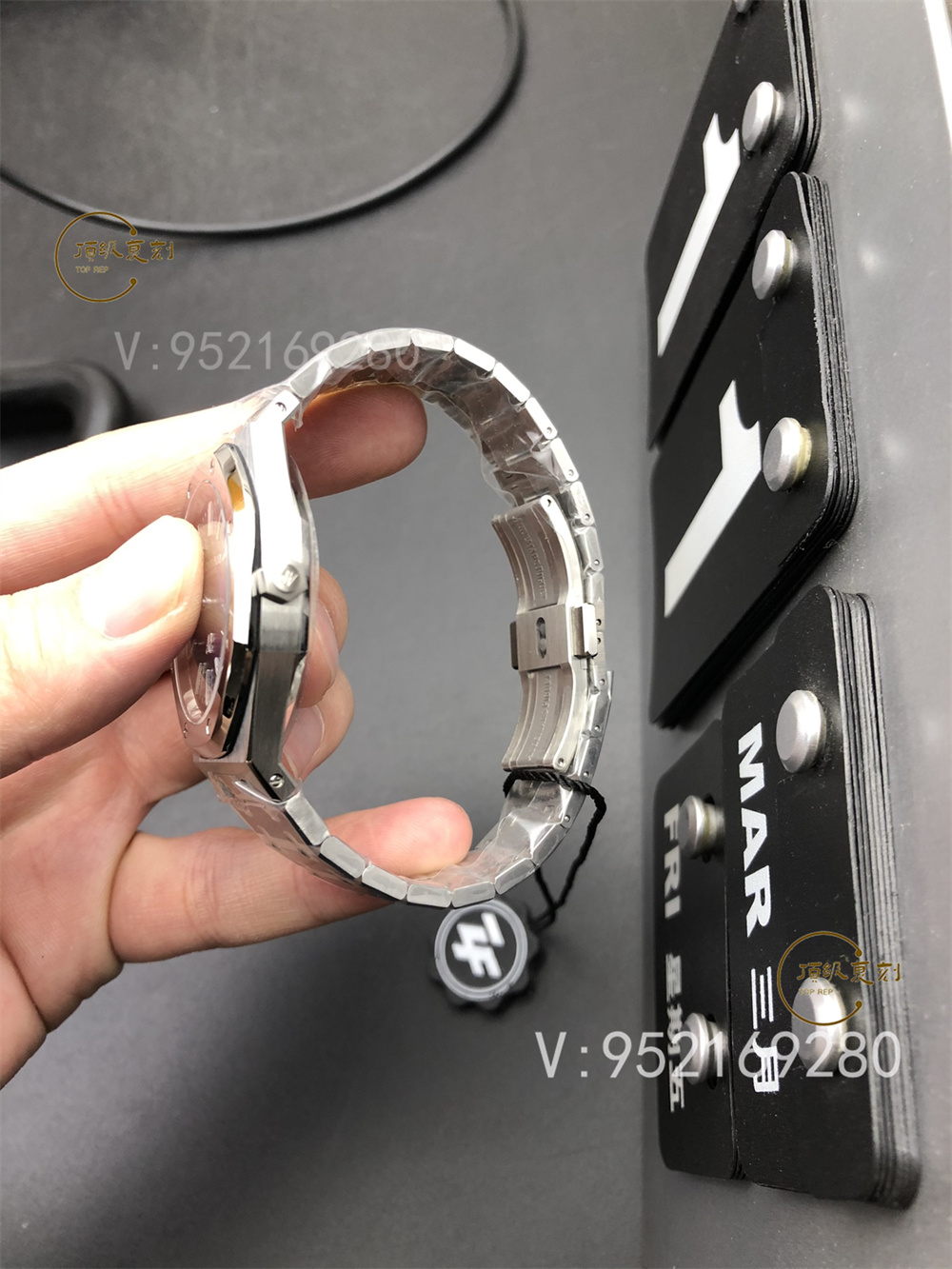 ZF廠AP愛彼15202怎么樣-ZF廠愛彼15202煙熏藍盤做工評測