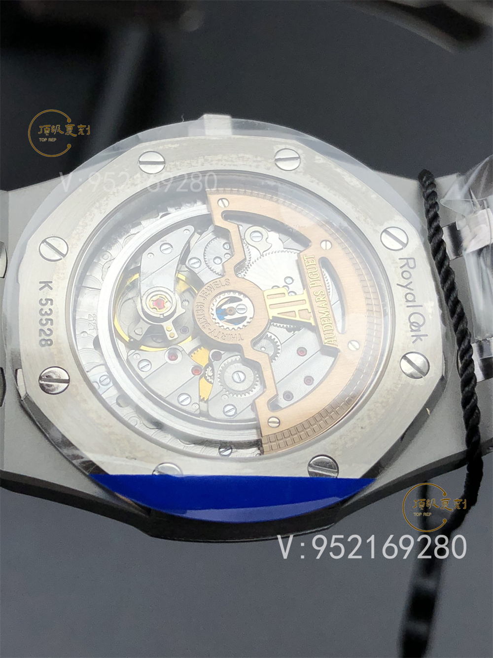 ZF廠AP愛彼15202怎么樣-ZF廠愛彼15202煙熏藍盤做工評測