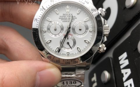 C廠4130白鋼迪-C廠clean廠勞力士白鋼迪116520復刻表評測