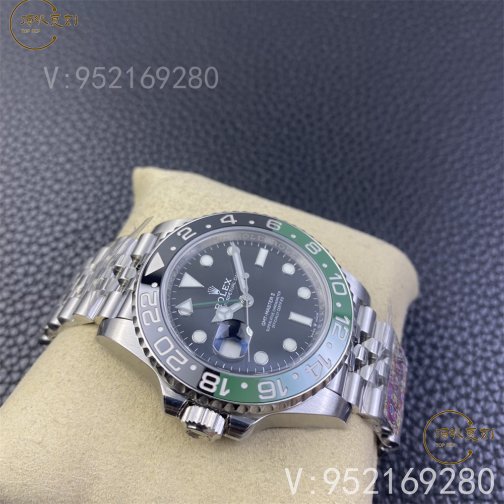 C廠clean廠勞力士格林尼治雪碧圈M126720VTNR左撇子復刻表做工評測