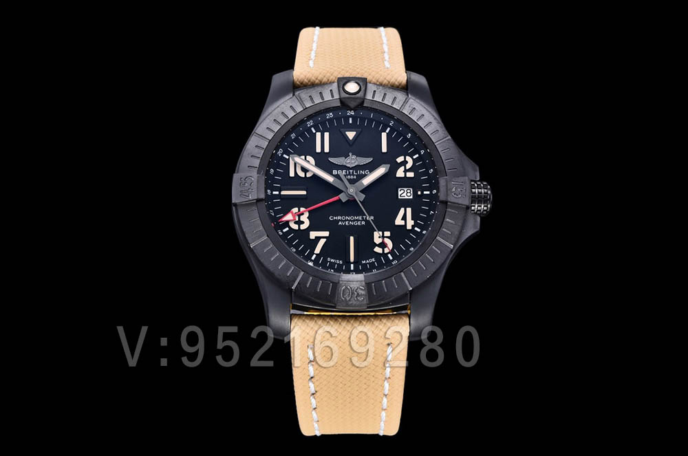 GF廠百年靈GMT雙時區(qū)夜間任務(wù)版45毫米復(fù)仇者評測