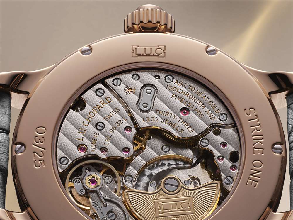 隆重推出“永恒之聲”三部曲，蕭邦屢獲殊榮的Full Strike Repeater的三項引人注目的更新