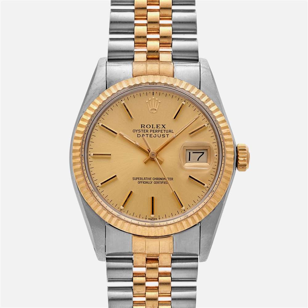 1985 年勞力士日志型參考。 16013雙色