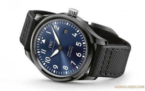 萬國馬克十八藍面黑陶瓷Laureus世界體育獎紀念款